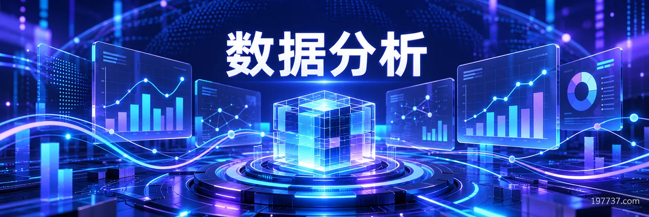 数据分析科技主题配图